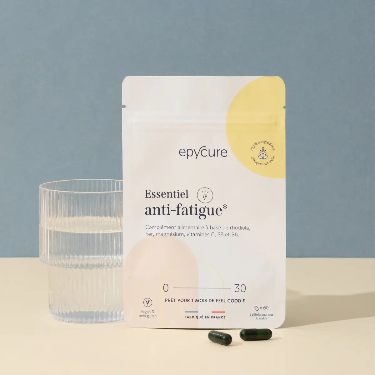 Anti-Fatigue Cure - 1 Month of Cure - 2 Capsules/Day